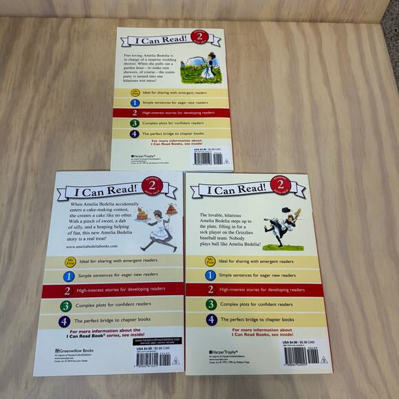 Amelia Bedelia Lot of 3 Books - I Can Read Level 2 Series by Peggy Parish - Picture 2 of 3